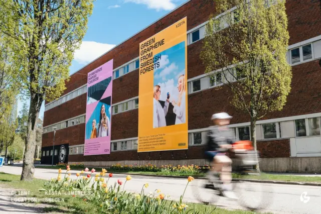 When ideas step beyond the walls.
 
In Kista, Stockholm, we premium printed a series of large-scale facade images that bring local innovation into the public realm.

The installation offers passers-by a glimpse into the technologies and ideas taking shape behind Kista’s walls every day – revealing work that often goes unseen.
 
Bringing big ideas to life.
 
Design: Söderhavet
Photographer: Jean Lapin
 
#147053
