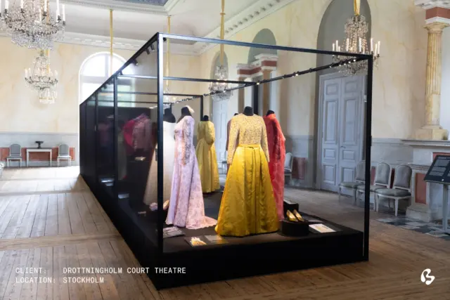 Framing a Royal Wardrobe.

For the exhibition The Queen’s Royal Wardrobe – Everyday and Special Occasions Over 50 Years at Drottningholm Palace Theatre, we custom built the aluminium structures displaying a curated selection of private dresses and outfits worn by Queen Silvia of Sweden.

Covered with a fine protective net, almost invisible from certain angles, the structures keep the garments protected while allowing them to remain fully in view. 

The exhibition marked Queen Silvia’s 50 years as Queen of Sweden.

Curator: Anna Kjellsdotter
@drottningholmsslottsteater 
.
.
.
.
.
.
exhibition, exhibition design, art exhibit, art exhibition, art design, custom made, custom solutions

#147542